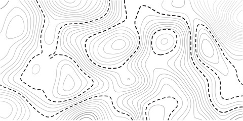 Modern topography sea map and location discovery vector topo map design White background with topographic world grid wave Topographic map geographic line texture.