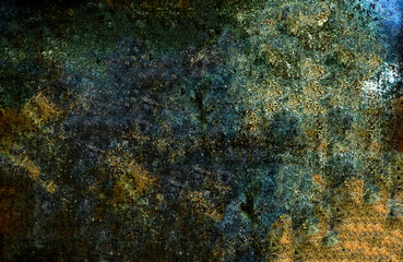 Grunge textured background showing rust and corrosion effects