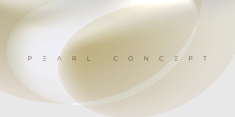Minimal abstract pearl background with smooth creamy gradients and elegant translucent shapes. Ideal for luxury branding, modern digital designs, stylish presentations, and premium minimalist composit