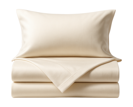 Bamboo sheets known for their eco-friendly material and moisture-wicking properties, great for a modern home.