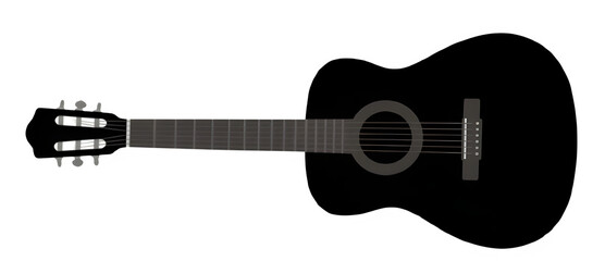 electric guitar isolated on white  transparent 