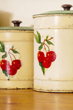 Antique tins