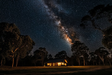 Milky Way Starry Night