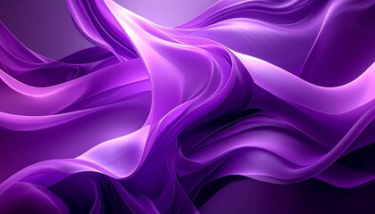 Obraz premium Abstract purple flowing fabric