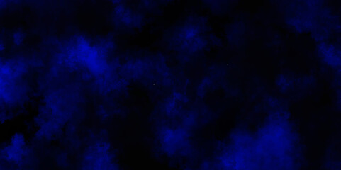 watercolor background concept, vector. illustrator. blue smoke background vector. dark blue watercolor background. Abstract dark blue and stone grungy wall backdrop texture space for text or image.	