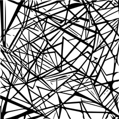 Fototapeta premium Abstract geometric minimalist black and white vector background, abstract geometric seamless pattern