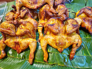 Thai-style grilled chicken (known as 