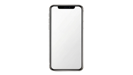 vertical Mobile Phone View, Transparent Background