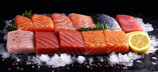 Assorted Fresh Fish Fillets