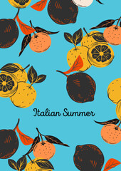 ITALIAN SUMMER POSTER
