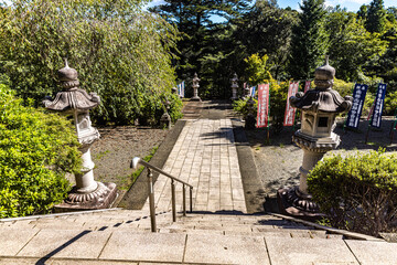 千葉県　立國寺の風景
