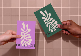 Greeting Card Mockup