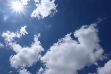 Ciel - nuages - soleil