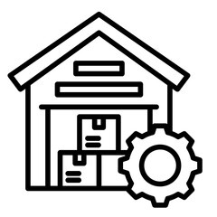 Inventory Management  Icon Element For Design