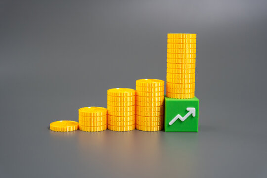 Increase in profits and investments. Increase in savings. Upward financial trends, investor confidence, and improved savings behavior. Personal wealth building, business profitability