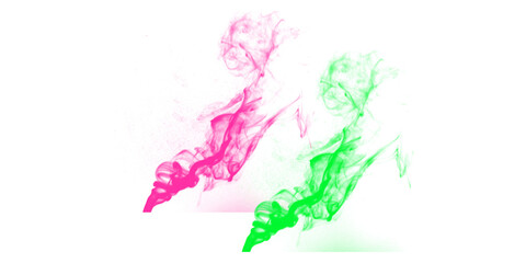 Vibrant Smoke Burst PNG Brushes (Hot Pink & Electric Green) - Dynamic Abstract Vapor Trails, Digital Ink Overlays for Pop Art & Eye-Catching Designs