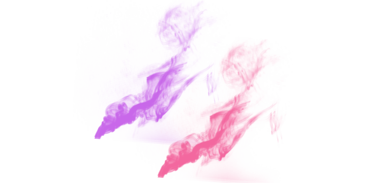 Ethereal Smoke Swirls PNG Brushes (Lavender Purple & Rose Pink) - Dynamic Abstract Vapor Trails, Digital Ink Effects for Dreamy Art & Creative Design - Powered by Adobe