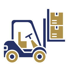 Forklift  Icon Element For Design