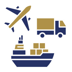 Transportation Hub  Icon Element For Design