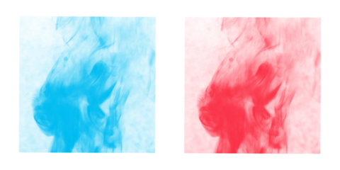 Abstract Fluid Paint Brush Strokes PNG Pack - Vibrant Purple & Blue Ink Splatter Effects for Digital Art, Graphic Design & Creative Projects