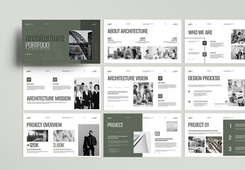 Architecture Portfolio Presentation Template