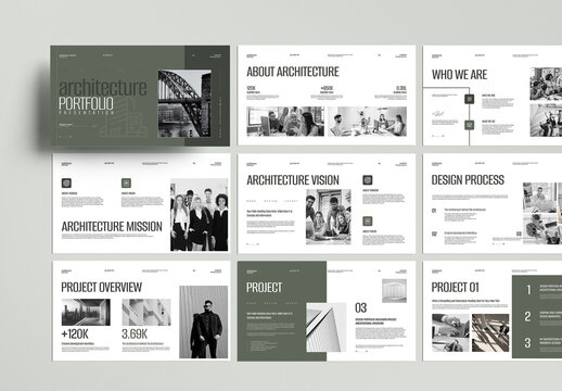 Architecture Portfolio Presentation Template
