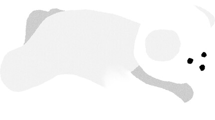 Cute Dog Animal Illustration Vector Design