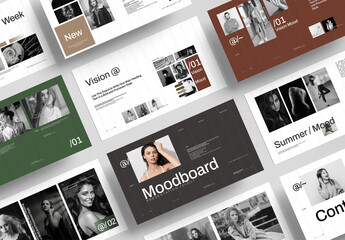 Mood Board Presentation Template