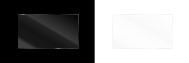 Obraz premium Transparent Acrylic Panel with Glossy Light Effect