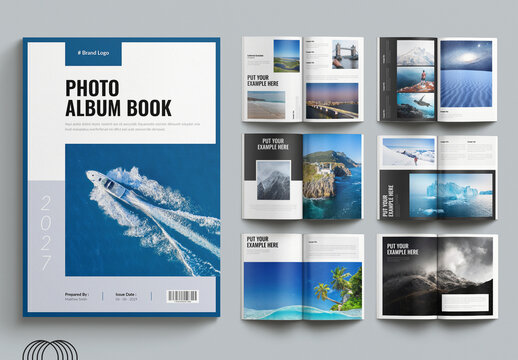 Photo Album Book Layout
