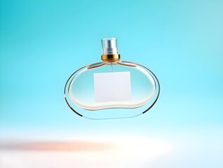 Elegant Perfume Bottle: Minimalist Product Photography for Branding