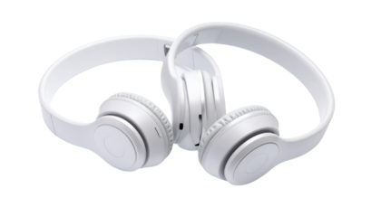 Wireless Headphones on White Background – Studio Isolated Shot
