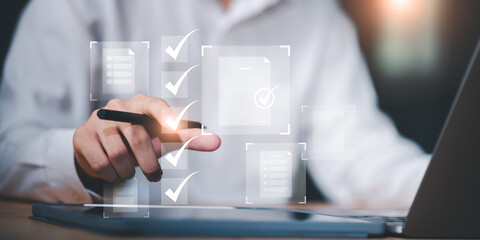auditing documents ,business document evaluation process ,evaluation ,Auditing and evaluating the...
