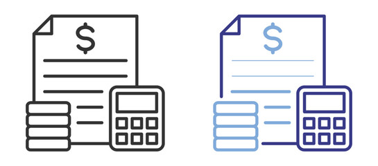 Budget icon color