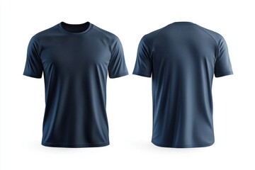 T-shirt apparel mockup front.