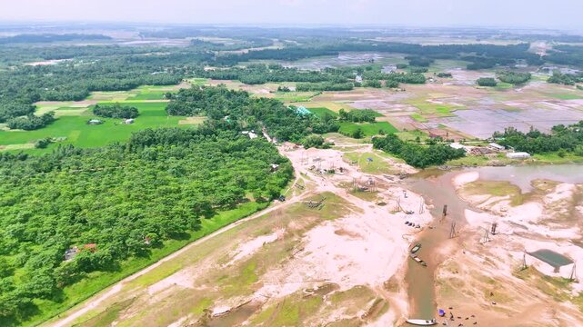 Natural Hill Landscape of Barek Tila &ndash; Serene Beauty in Sunamganj, Bangladesh