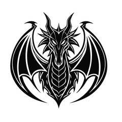 Dragon Logo Icon Vector