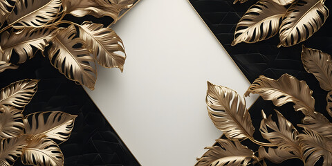 vintage frame with wings blank business card with white background