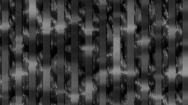 Metallic vertical stripes with a textured distressed appearance