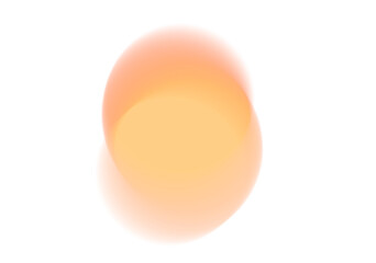 Blue orange green yellow gradient shape isolated PNG. Transparent trendy overlay on soft blurry background with smooth glowing flow for modern poster, header or design element