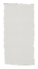 Textured Paper Piece Rustic Paper Background with Torn Edges for Arts and Crafts Projects - Blank Sheet Ready for Creative Designs and Personalized Messages