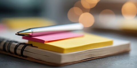 Productivity checklist journal personalized with visible paper texture