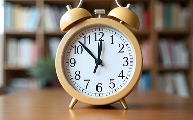 The words german course at 11 o´clock are standing in the german language in the calendar, education and integration concept. High quality