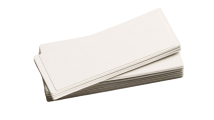 Bank Draft for Secure Financial Transactions - Isolated on White Background