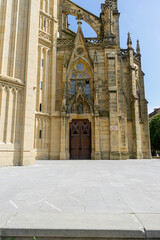 Buen Pastor Cathedral in the city of San Sebastian, Basque Country, Spain.