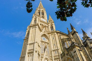 Buen Pastor Cathedral in the city of San Sebastian, Basque Country, Spain.