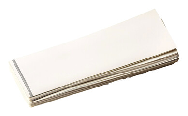 Bank Draft for Secure Financial Transactions - Isolated on White Background