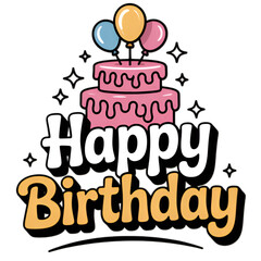 Free vector colorful cake