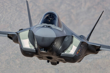 Military Jet Fighter F-35 Lightning II 