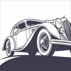 vector illustration of a car